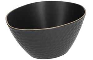Černá keramická miska Kave Home Manami 19