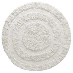 Bílý bavlněný koberec Kave Home Eligia 120 cm