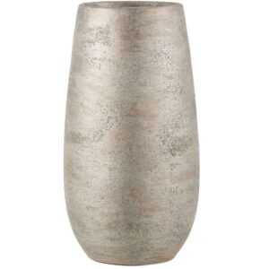 Stříbrná keramická váza J-line Carama 41 cm