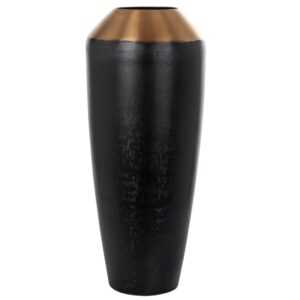 Černá kovová váza Richmond Danito S
