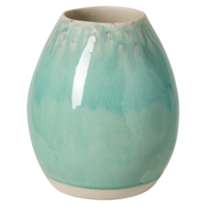 Tyrkysová kameninová váza COSTA NOVA MADEIRA 20 cm