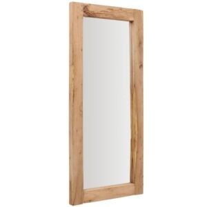 Dřevěné závěsné zrcadlo Kave Home Maden 180 x 80 cm