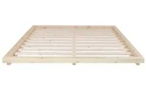 Dřevěná dvoulůžková postel Karup Design Dock 180 x 200 cm
