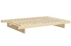 Dřevěná dvoulůžková postel Karup Design Kanso 180 x 200 cm