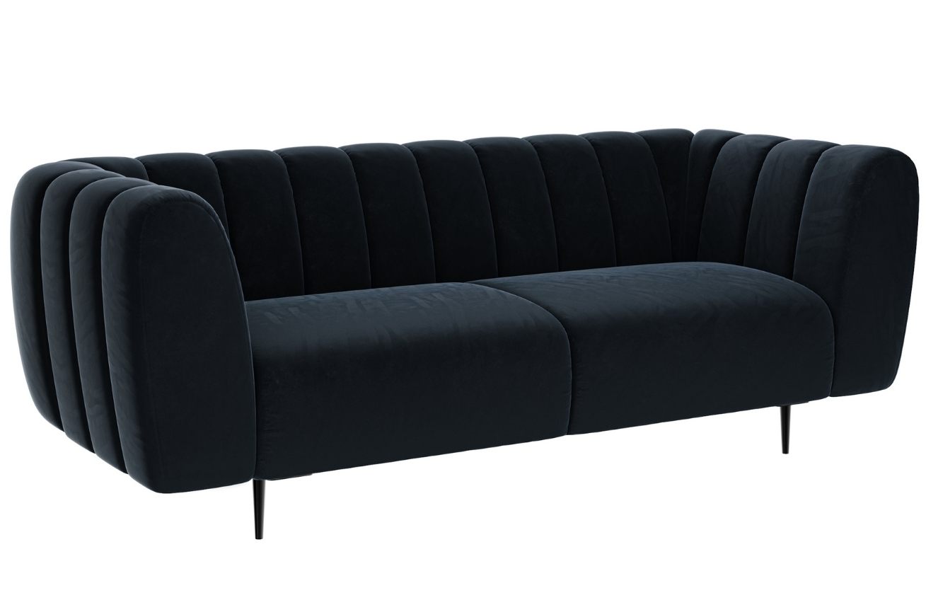 Ghado Sametová pohovka Shel 210 cm