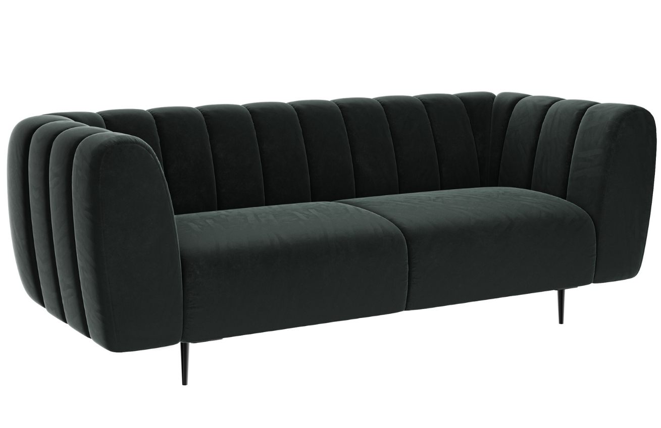 Ghado Sametová pohovka Shel 210 cm