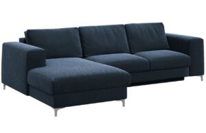 Devichy Sametová rozkládací pohovka Rothe 277 cm