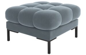 Micadoni Sametová podnožka Mamaia 60 x 60 cm