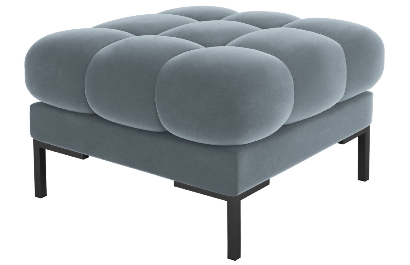 Micadoni Sametová podnožka Mamaia 60 x 60 cm