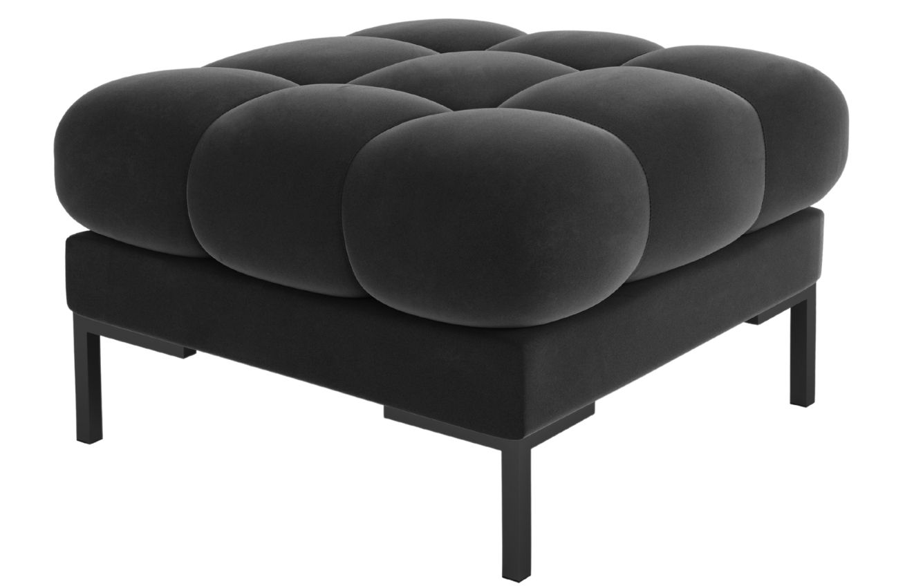 Micadoni Sametová podnožka Mamaia 60 x 60 cm