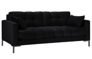 Micadoni Sametová pohovka Mamaia 177 cm