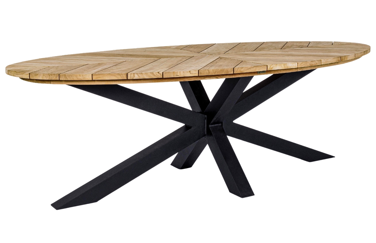 Bizzotto Teakový zahradní jídelní stůl Paldail 240 x 110 cm