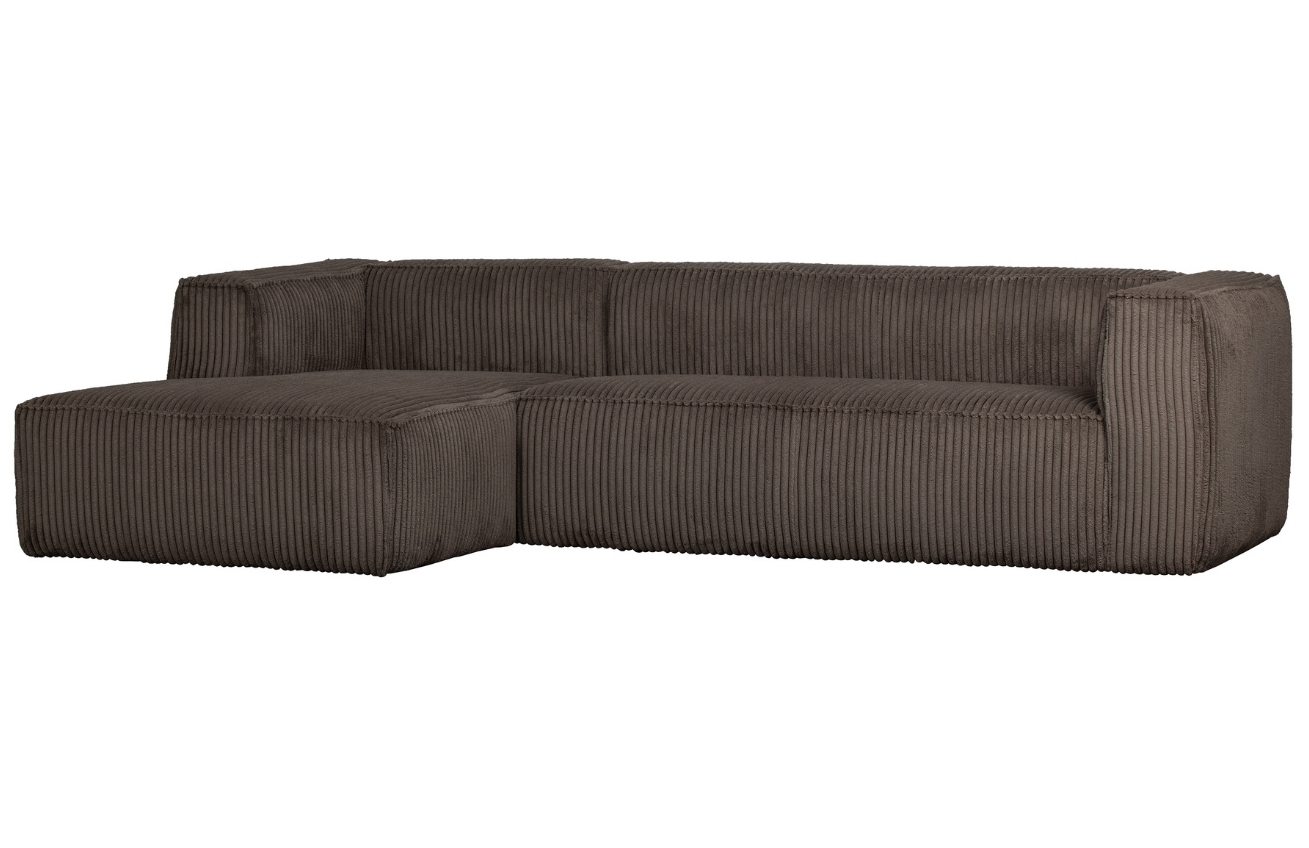 WOOOD Manšestrová rohová pohovka Bearny 305 cm