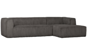 WOOOD Manšestrová rohová pohovka Baerny 305 cm