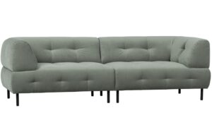 WOOOD Sametová pohovka Doyle 245 cm