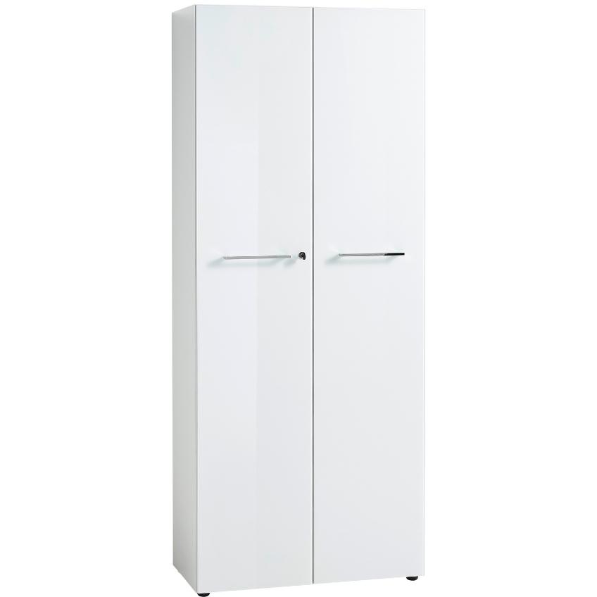 Germania Bílá kancelářská skříň Monteria 196 x 80 cm