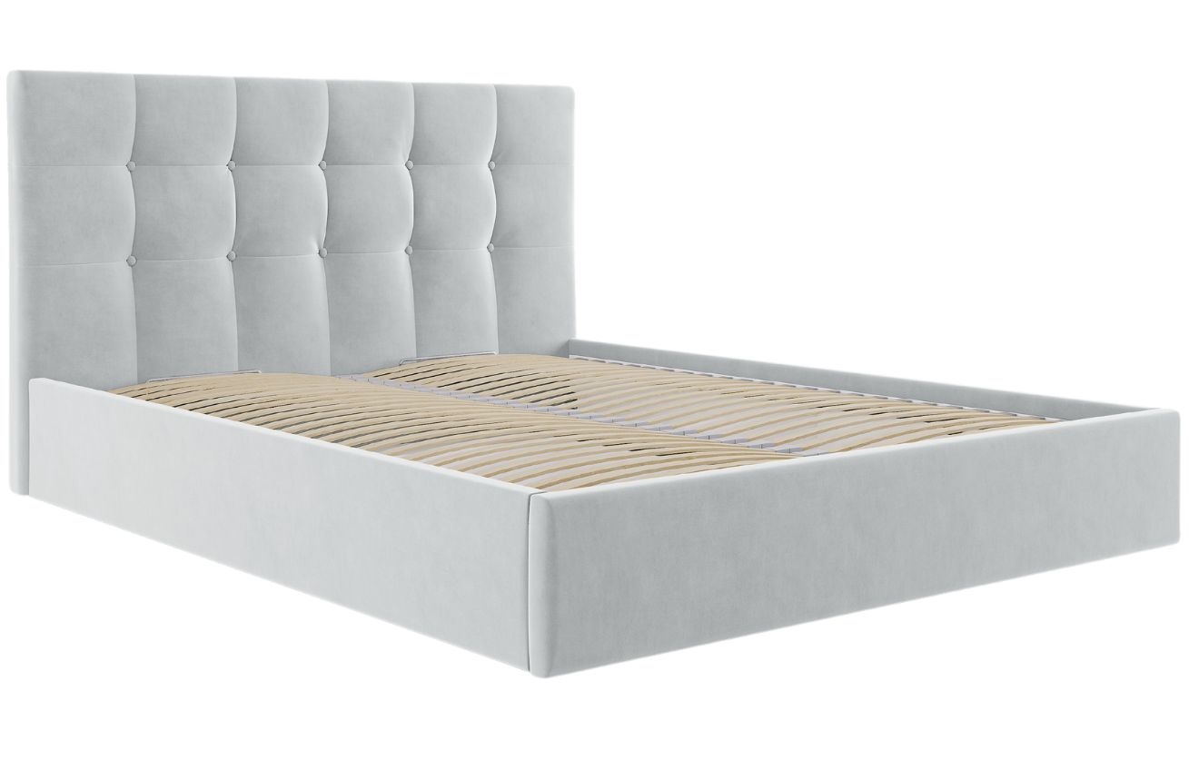 Micadoni Sametová postel Phaedra 140 x 200 cm