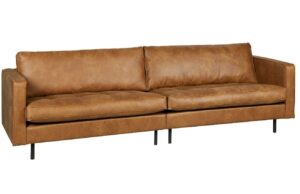 WOOOD Koženková pohovka Raden 275 cm s prošíváním