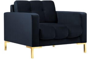 Micadoni Sametové křeslo Mamaia