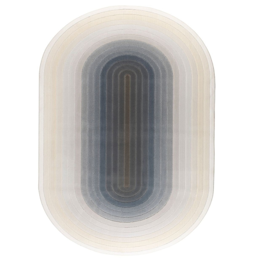 Modro bílý koberec ZUIVER OLYMPIC 160 x 230 cm