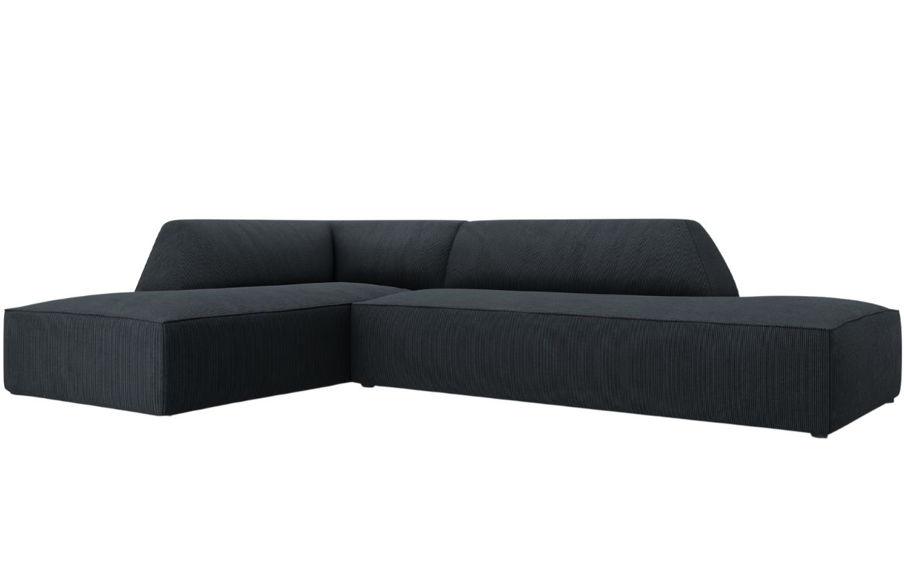 Micadoni Manšestrová rohová pohovka Ruby 273 cm