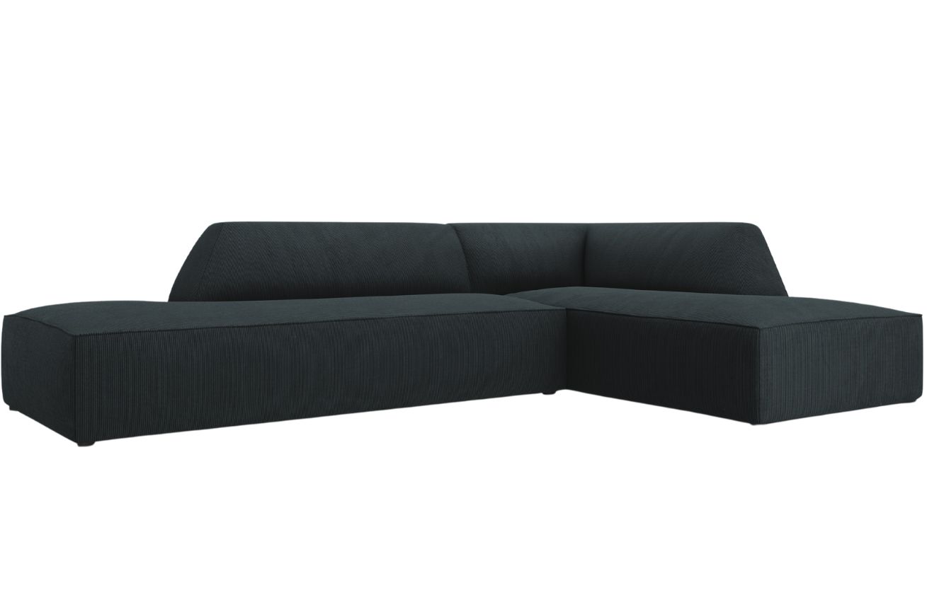 Micadoni Manšestrová rohová pohovka Ruby 273 cm