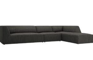 Micadoni Manšestrová rohová pohovka Ruby 366 cm