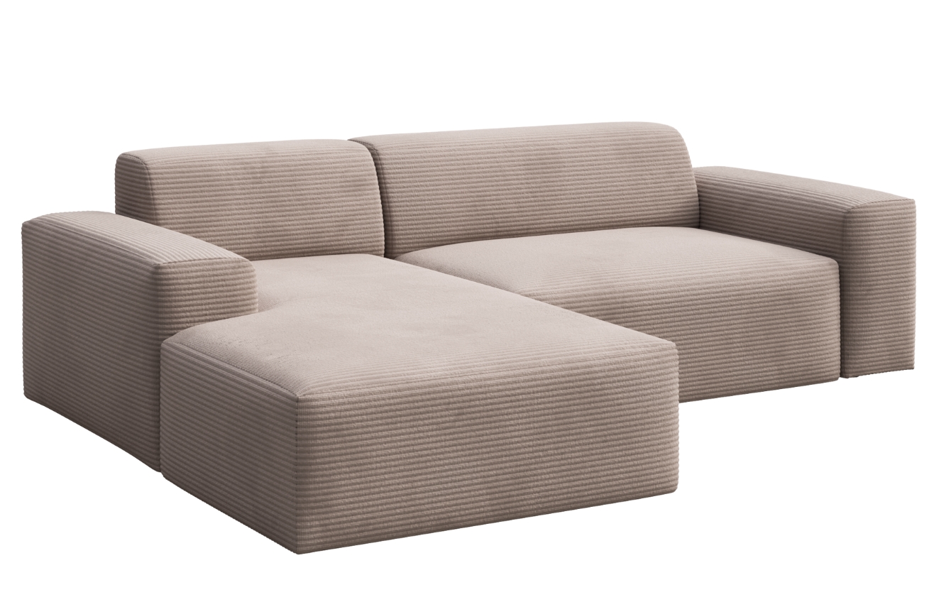 Rodier Manšestrová rohová pohovka Villet 250 cm