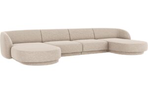 Micadoni Rohová pohovka Miley 340 cm