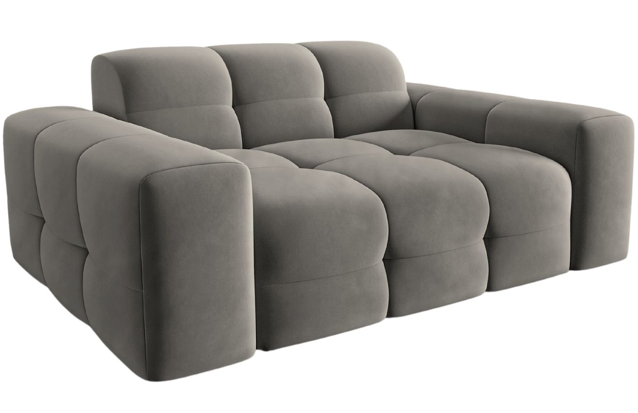 Micadoni Sametová pohovka Kendal 156 cm