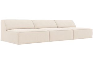 Micadoni Sametová pohovka Jodie 240 cm