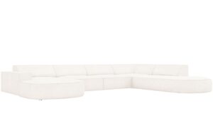 Micadoni Bouclé rohová pohovka Jodie 364 cm