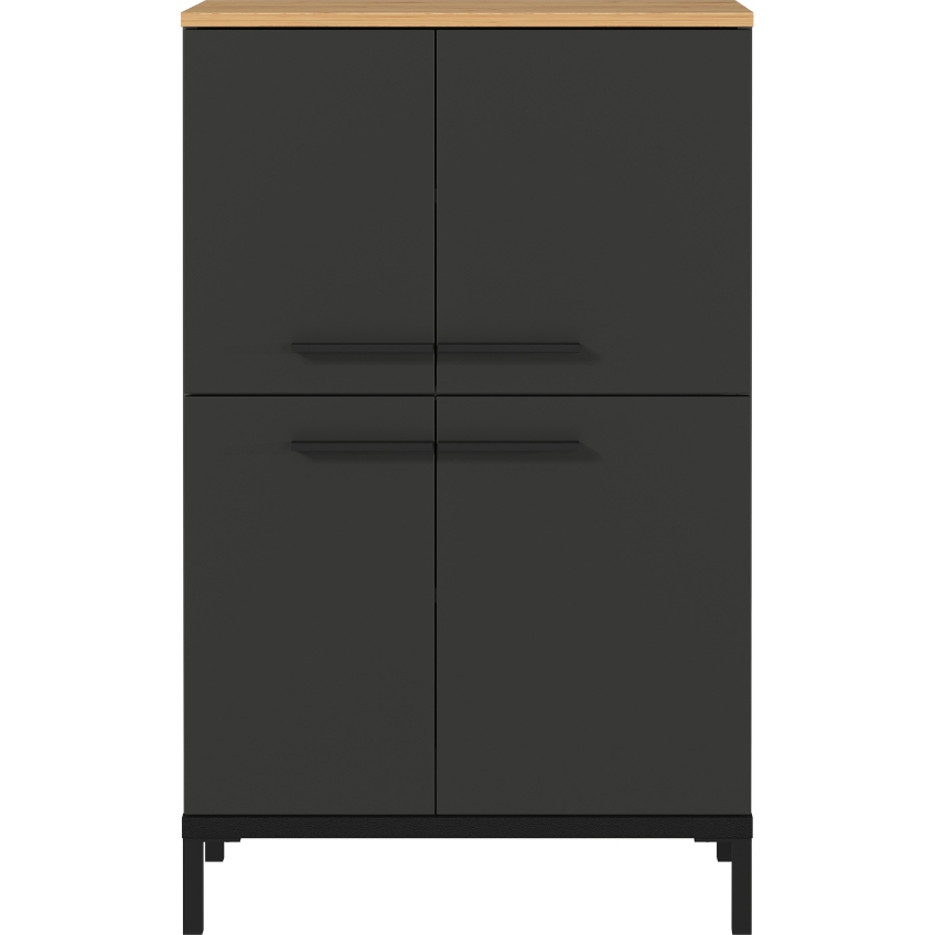 Germania Tmavě šedá koupelnová skříňka Yonkers 97 x 60 cm