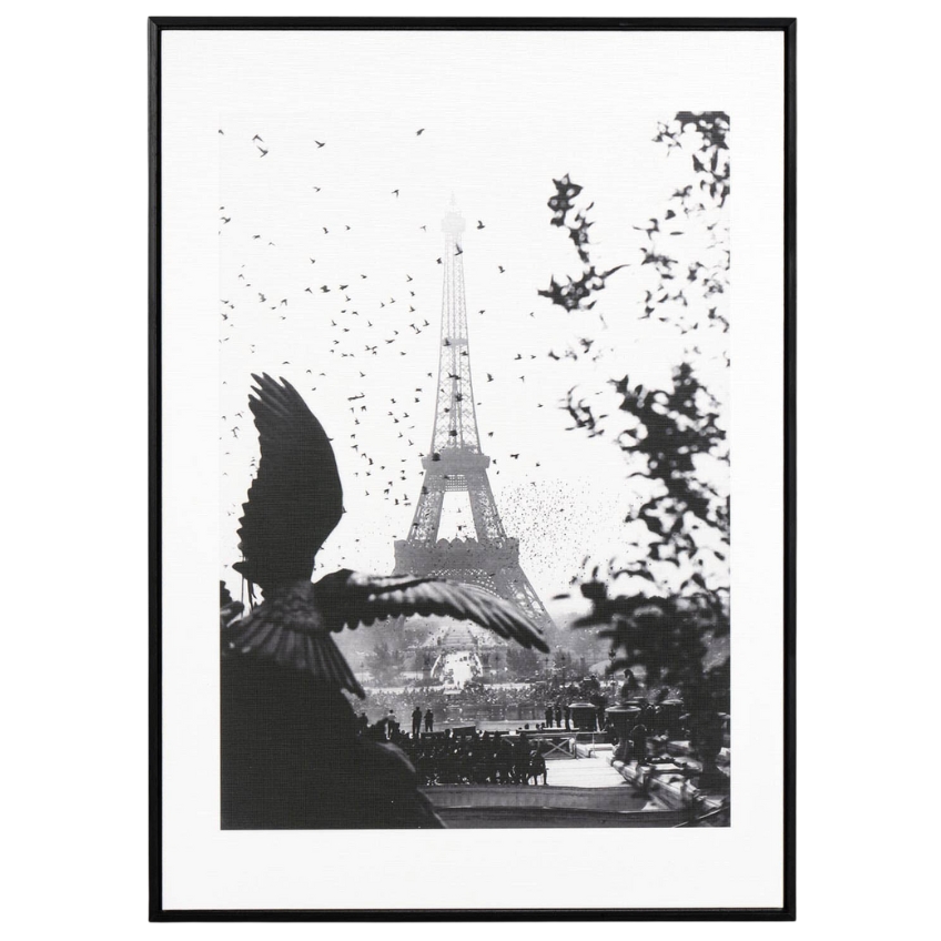 Černobílý obraz Somcasa France II. 70 x 50 cm