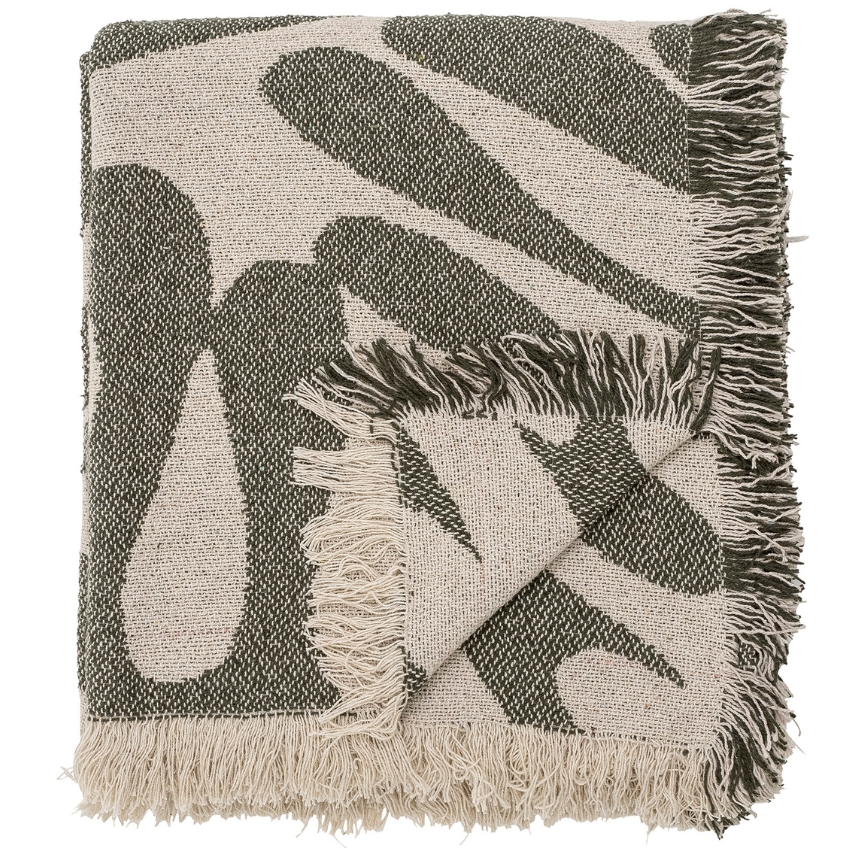Bloomingville Bavlněný pléd Alk 130 x 160 cm