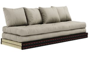 Karup Design Lněná rozkládací pohovka Chico 200 cm