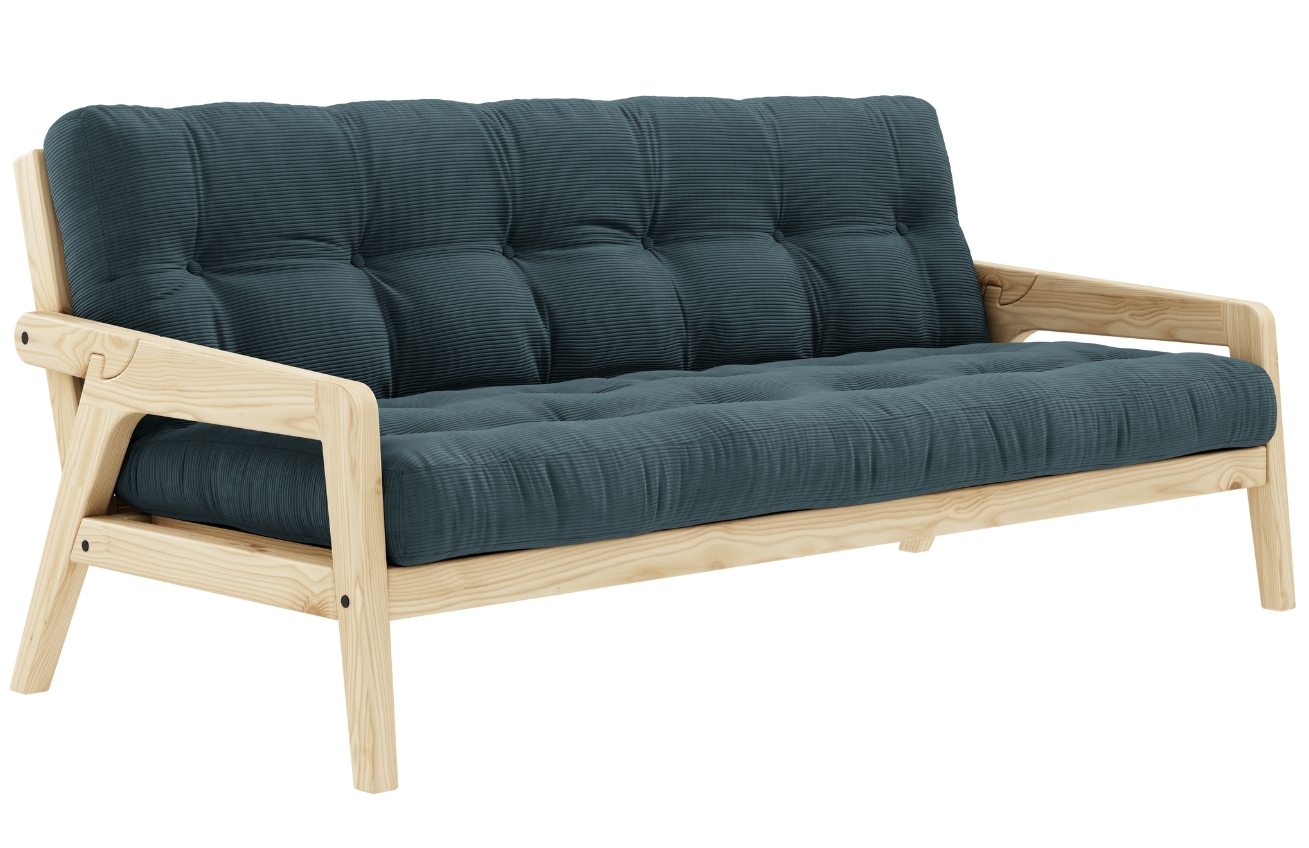 Karup Design Manšestrová rozkládací pohovka Grab 204 cm