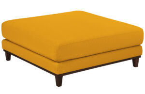 Windsor & Co Manšestrová podnožka Leon 108 x 108 cm