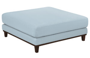 Windsor & Co Manšestrová podnožka Leon 108 x 108 cm