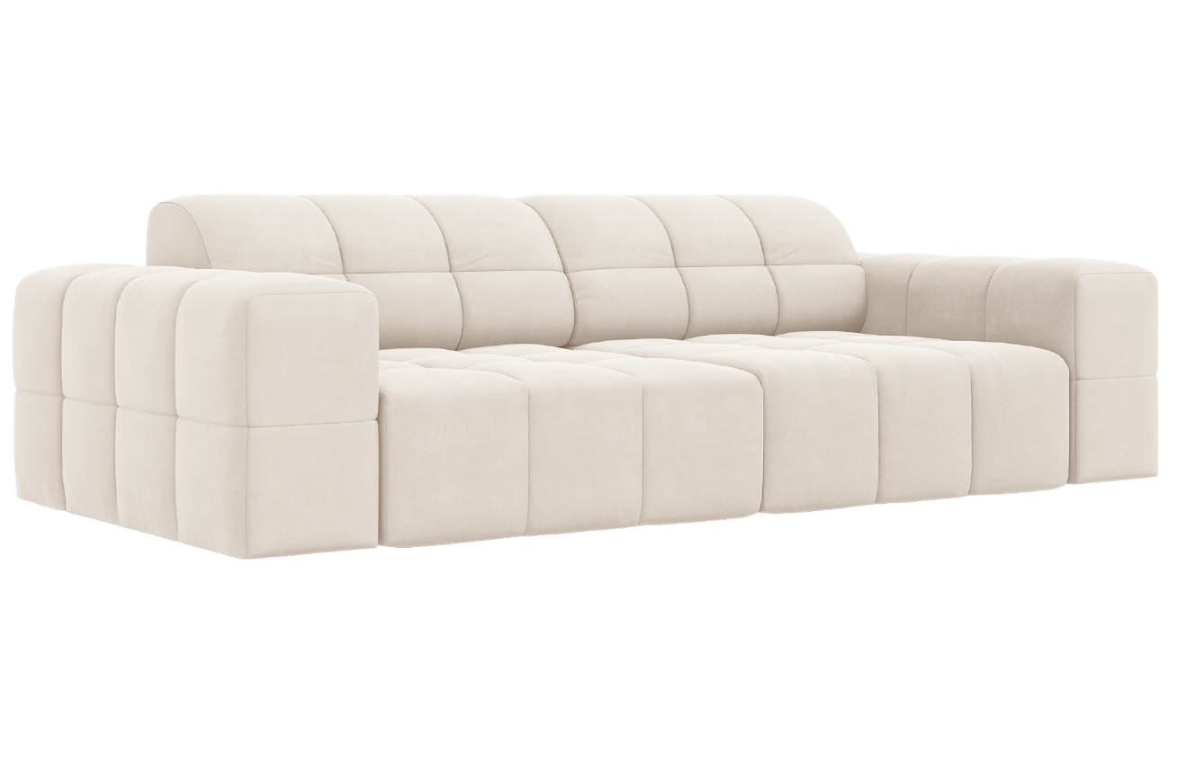 Cosmopolitan Design Sametová pohovka Chicago 204 cm