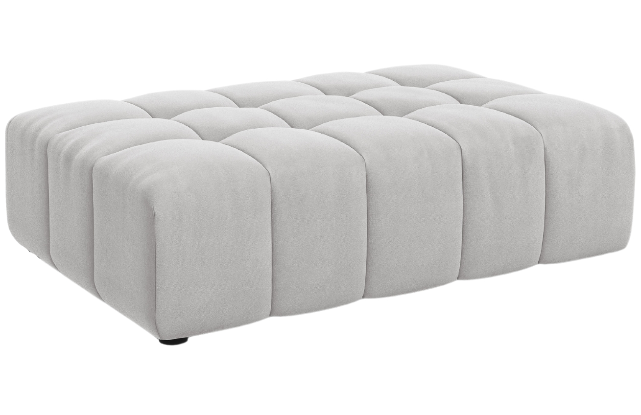 Cosmopolitan Design Sametová podnožka Chicago 102 x 80 cm