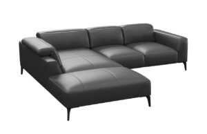 Flexlux Kožená rohová pohovka VOLUZZI 263 cm