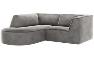 CXL by Christian Lacroix Sametová rohová pohovka Charles 186 cm