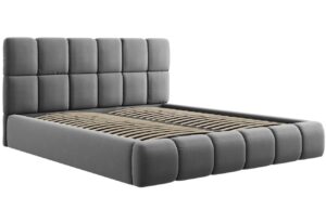 Micadoni Sametová postel Bellis 200 x 200 cm