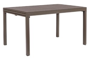 Bizzotto Hliníkový zahradní rozkládací stůl Pelagius 135/270 x 90 cm