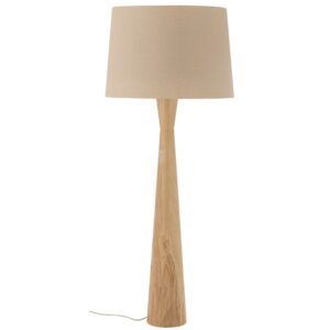 Bloomingville Dřevěná stojací lampa Leonor 130 cm