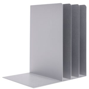 Šedý kovový organizér Hübsch File 26 x 24 cm