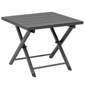 Bizzotto Hliníkový zahradní stolek Taylor 44 x 43 cm