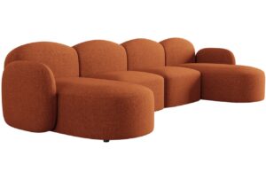 Micadoni Rohová pohovka Blair 354 cm