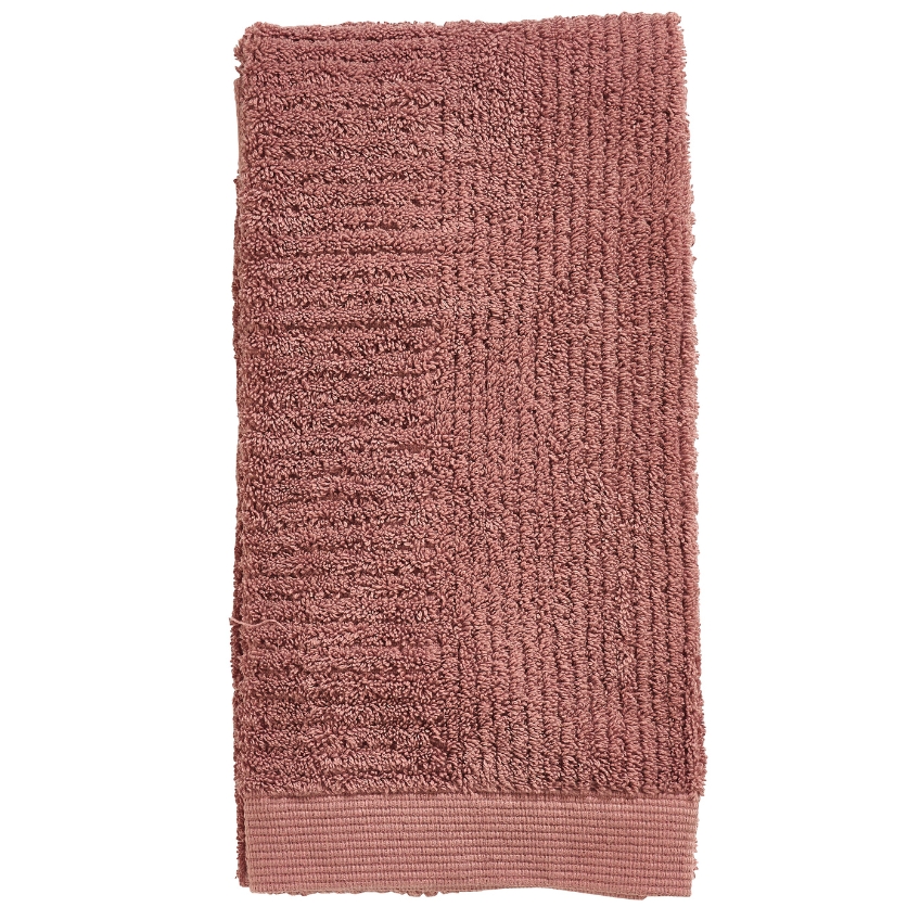 Zone Denmark Růžový bavlněný ručník Classic 50 x 100 cm